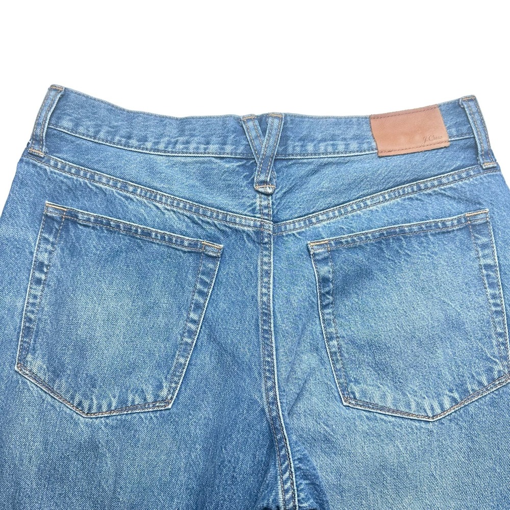 J. Crew | Women | Slouchy Raw Cuffed Hem Boyfriend Jeans | Size 28 - Picture 9 of 16